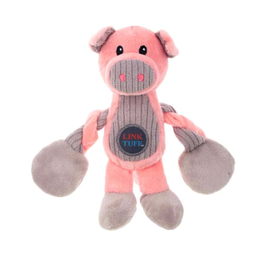 Charming Pet 嚴選狗狗訓練磨牙玩具 大手掌粉豬 一個 (圖片2)