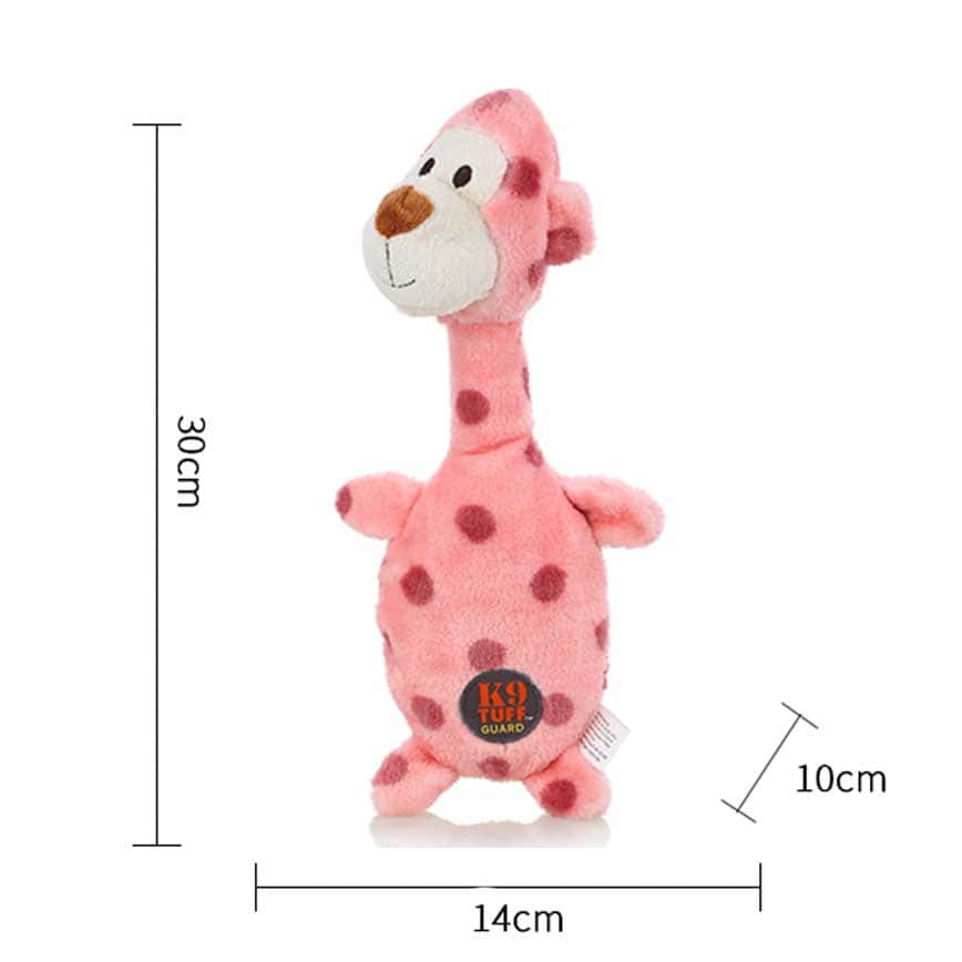 Charming Pet 嚴選狗狗訓練磨牙玩具 波點長頸猴 一個 (圖片2)