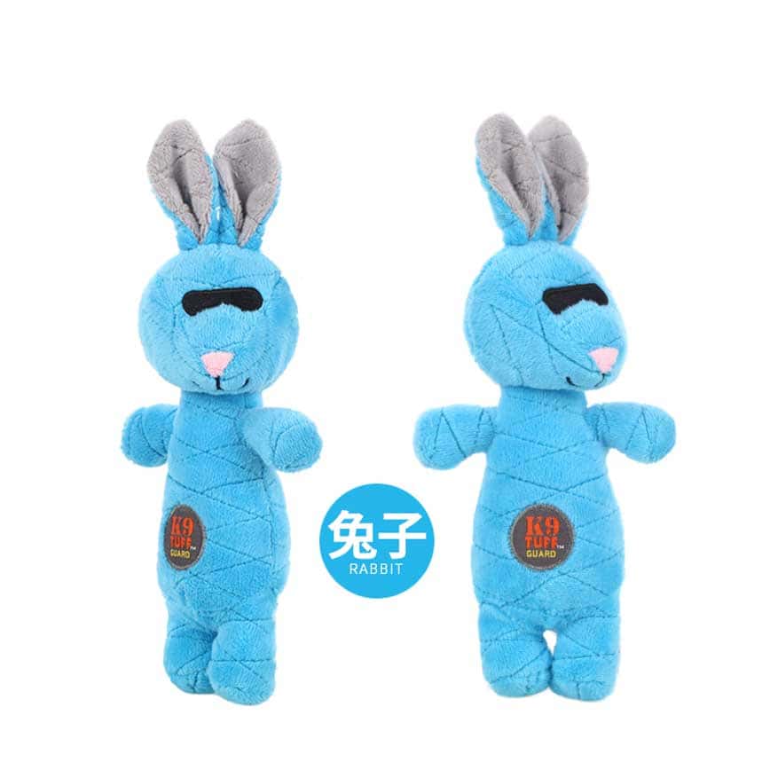 Charming Pet 嚴選狗狗訓練磨牙玩具 藍色兔子 一個 (圖片2)