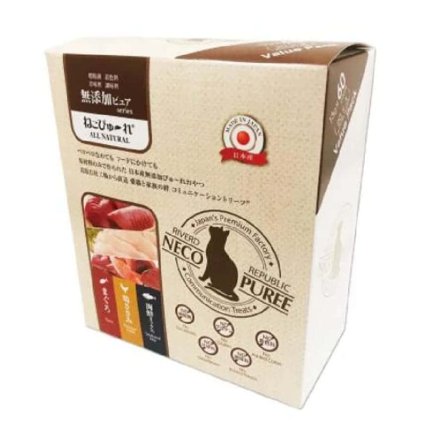 Riverd Republic PureValue5 貓用無添加肉泥小食 雞肉、吞拿魚、雜錦海鮮 13g*60本 (RR-499) (圖片2)