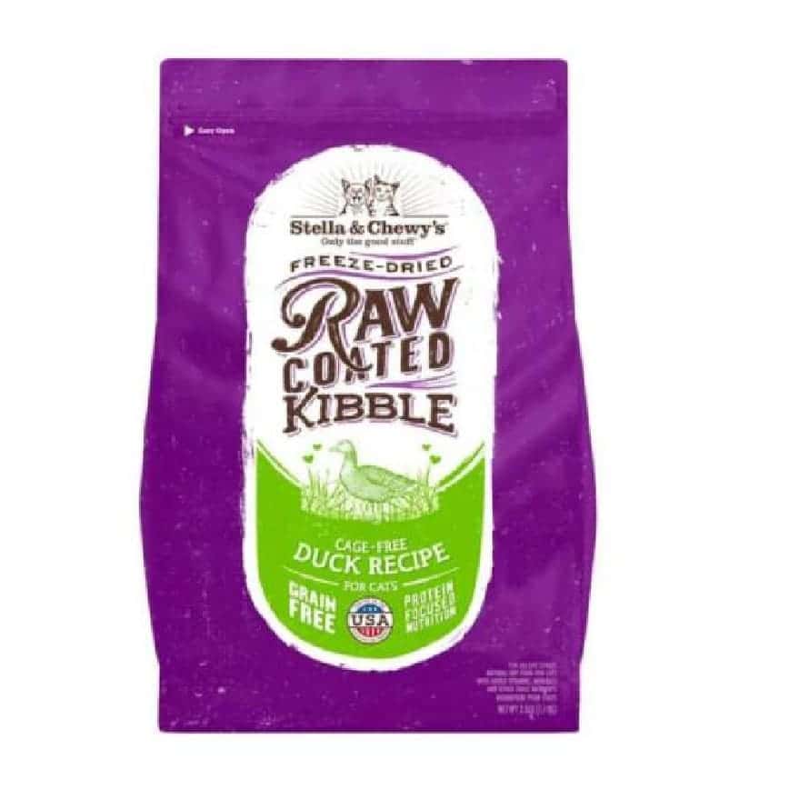 Stella & Chewy's 貓糧 凍乾生肉外層低溫烘焙乾糧 放養鴨配方 5lb (CRC-DK-5) (圖片2)