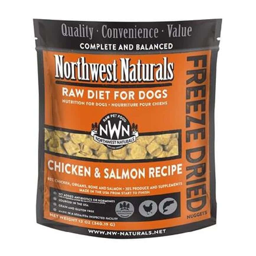 Northwest Naturals 無穀物凍乾脫水狗糧 雞肉+三文魚 12oz 340g (NWFDSAL) (圖片2)