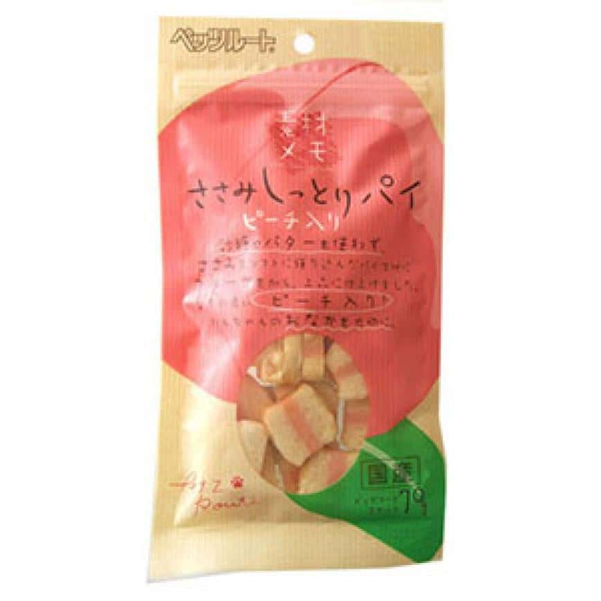 日本Petz Route 夾心肉餅 雞胸蜜桃 70g (犬用) (圖片2)