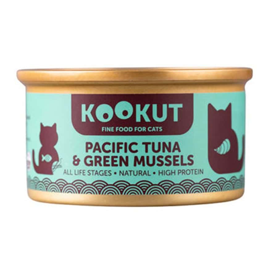 KOOKUT 貓罐頭 太平洋吞拿魚綠唇青口仔 70g (WCKUCW1010405) (圖片2)