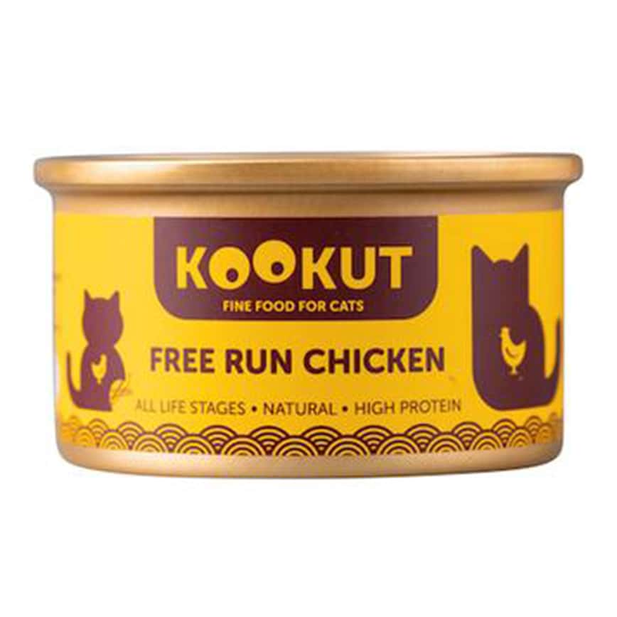 KOOKUT 貓罐頭 天然放養雞 70g (WCKUCW1008303) (圖片2)