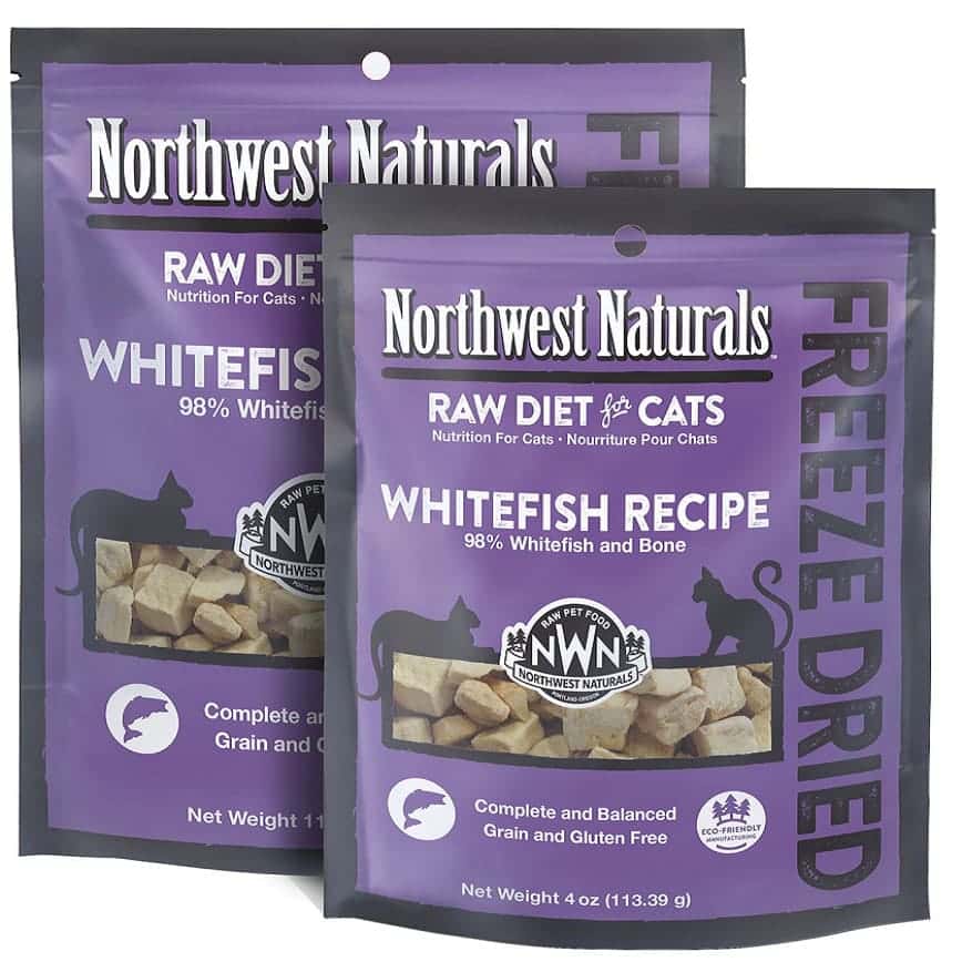 Northwest Naturals 無穀物凍乾脫水貓糧 白魚 11oz 311g (NWFFD11WF) (圖片2)