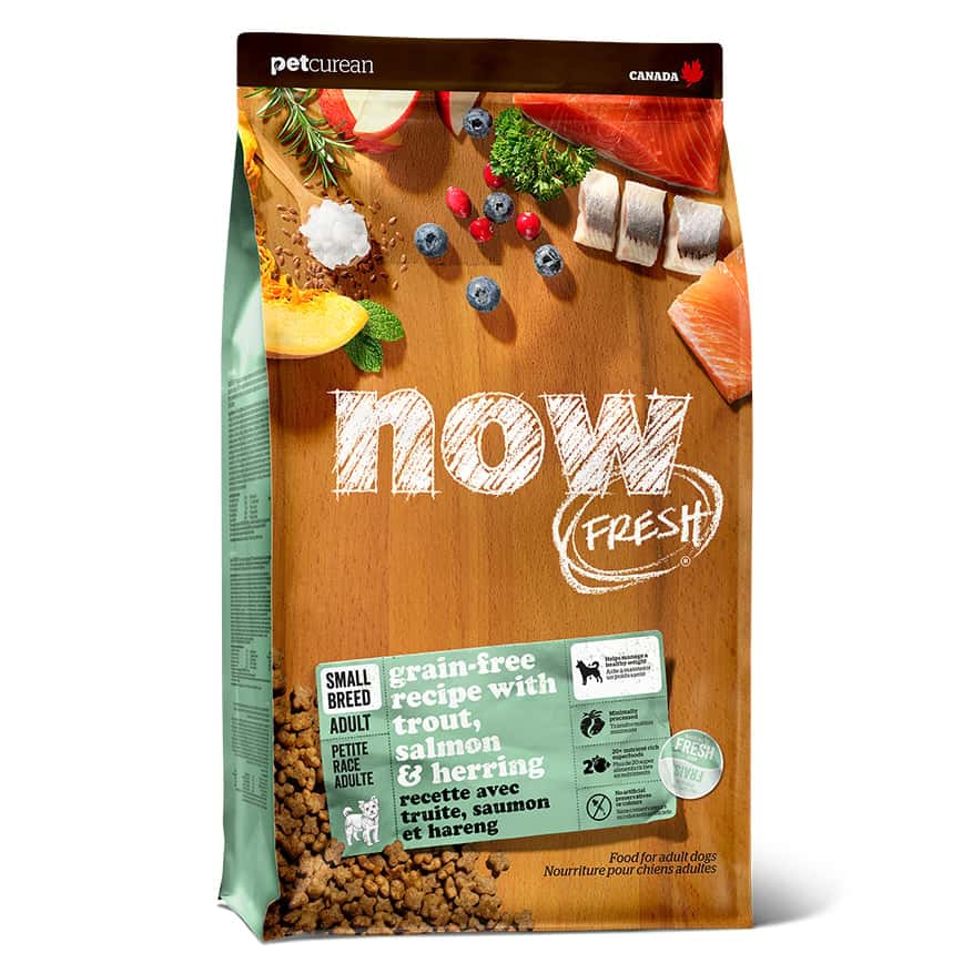 now FRESH 狗糧 無穀物 小型成犬 魚肉配方 鱒魚三文魚及希靈魚 3.5lb (2304304) (圖片2)