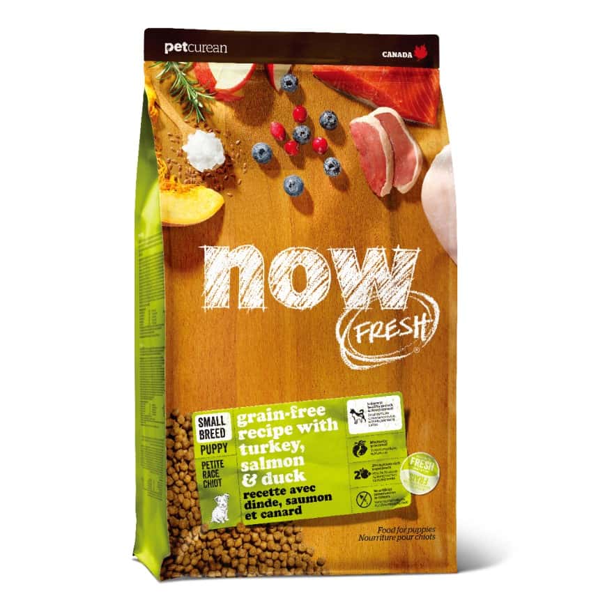 now FRESH 狗糧 無穀物 小型幼犬配方 火雞三文魚及鴨肉 12lb (2304112) (圖片2)