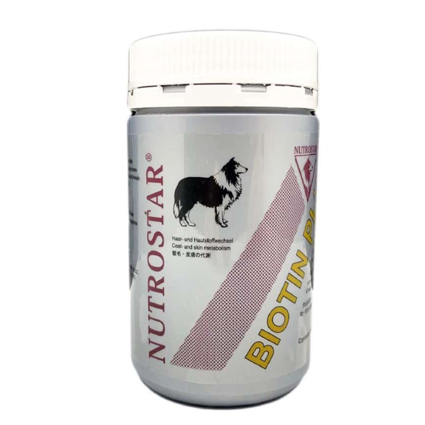Nutrostar 犬用美毛粉 Biotin Plus for Dog 雲呢拿味 150g (EQ001) (圖片2)