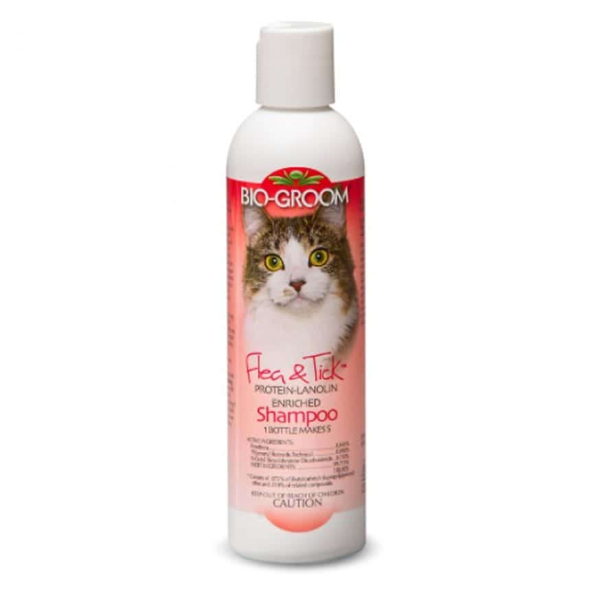 BIO-GROOM 貓用除蚤及去蝨洗毛水 Flea & Tick 8oz (BG18008) (圖片2)