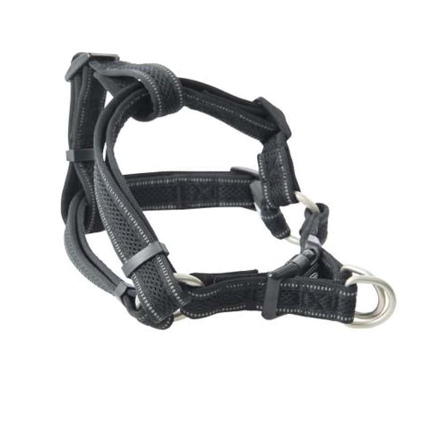 Buster 反光網格胸帶 Reflective Mesh Step-in Harness 25mm 黑色 大碼 (287110) (圖片2)