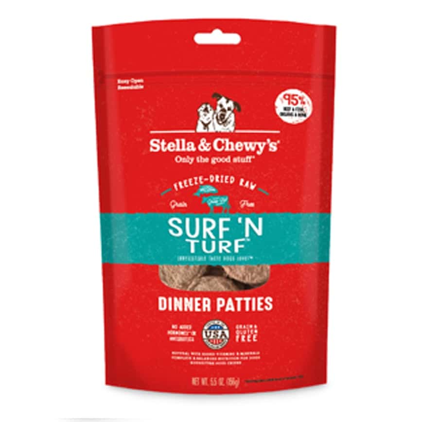 Stella & Chewy's 狗糧 凍乾生肉主糧 海陸佳餚 三文魚牛肉配方 25oz (SC111) (圖片2)