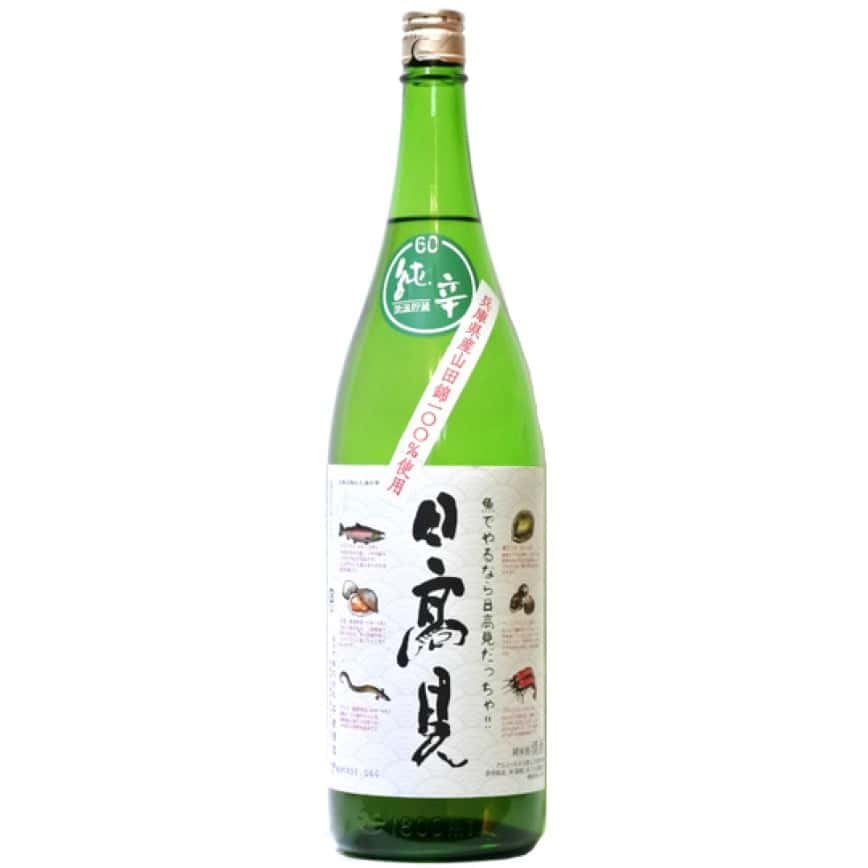 平孝酒造 日高見 純米酒 山田錦 魚ラベル 720ml (圖片2)