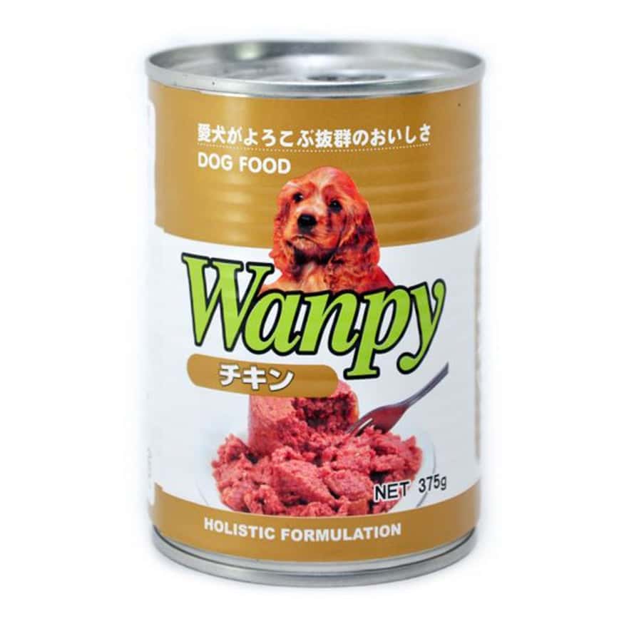 Wanpy 狗罐頭 雞肉配方 375g (YY850106) (圖片2)
