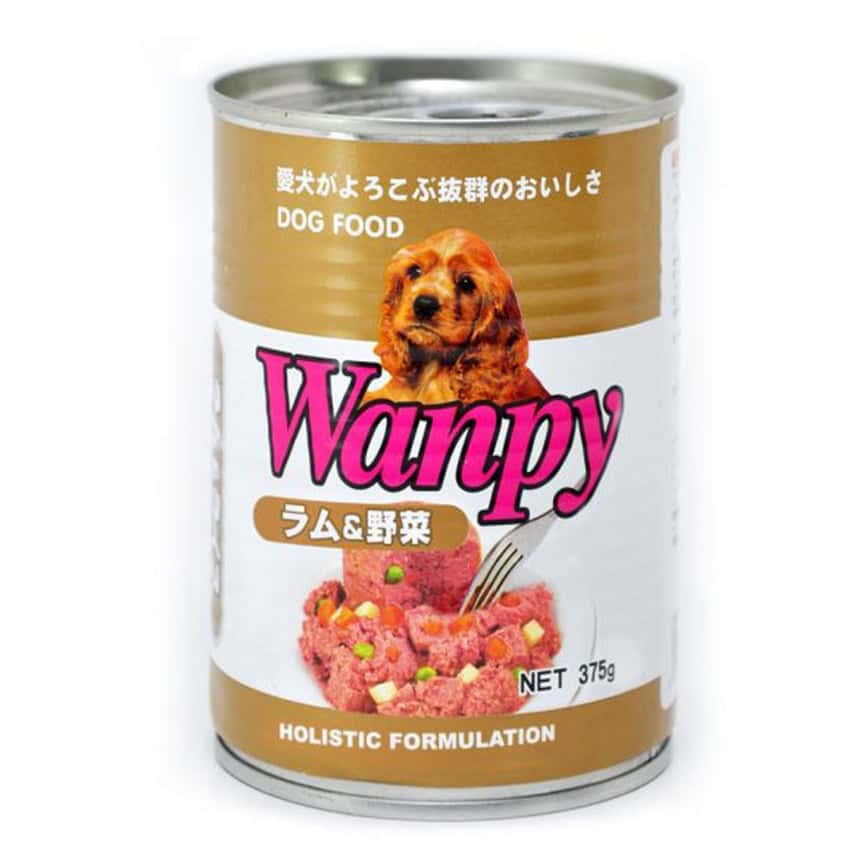 Wanpy 狗罐頭 羊肉+野菜配方 375g (YY852049) (圖片2)