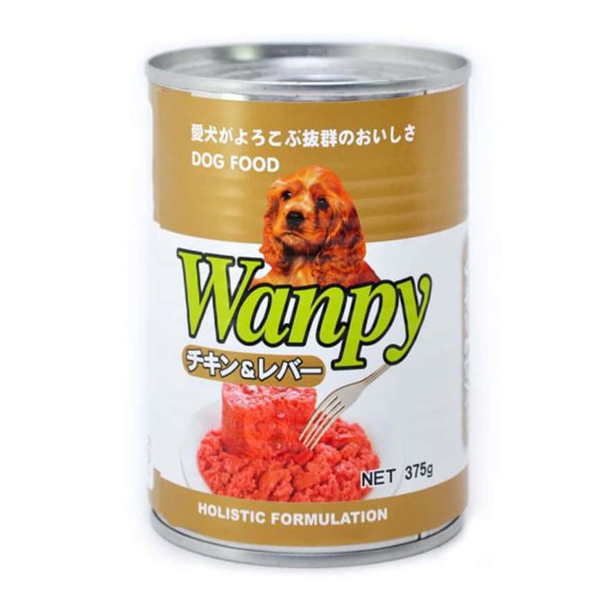 Wanpy 狗罐頭 雞肉+雞肝配方 375g (YY850137) (圖片2)