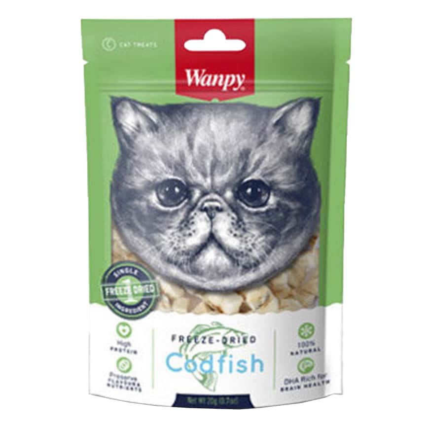 Wanpy Freeze Dry 凍乾鱈魚 Codfish 20g (YY811480) (圖片2)