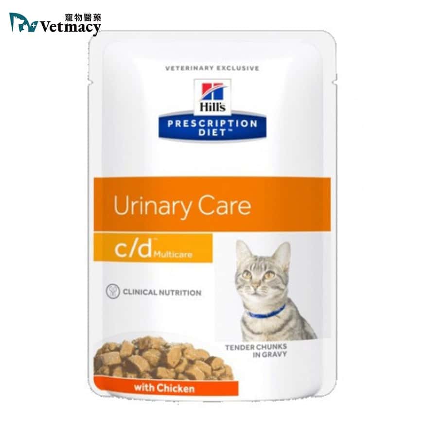 Hills 處方糧 貓濕糧 c/d 泌尿系統護理配方 雞肉 85g (605908) (圖片2)
