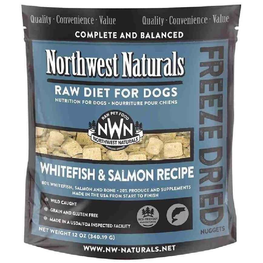Northwest Naturals 無穀物凍乾脫水狗糧 白身魚+三文魚 12oz 340g (NWFDWF) (圖片2)