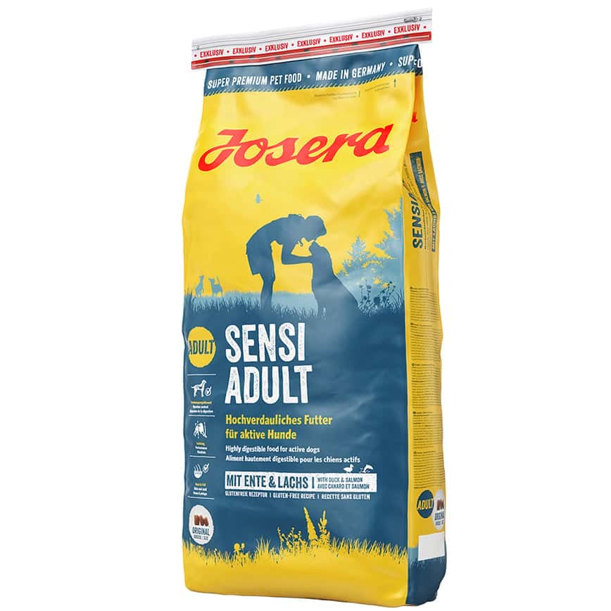 Josera 狗糧 成犬糧 高能量腸胃敏感配方 Sensi Adult 雞肉+鴨肉+三文魚+紐西蘭青口 12.5kg (JD2702) (新包裝) (圖片2)