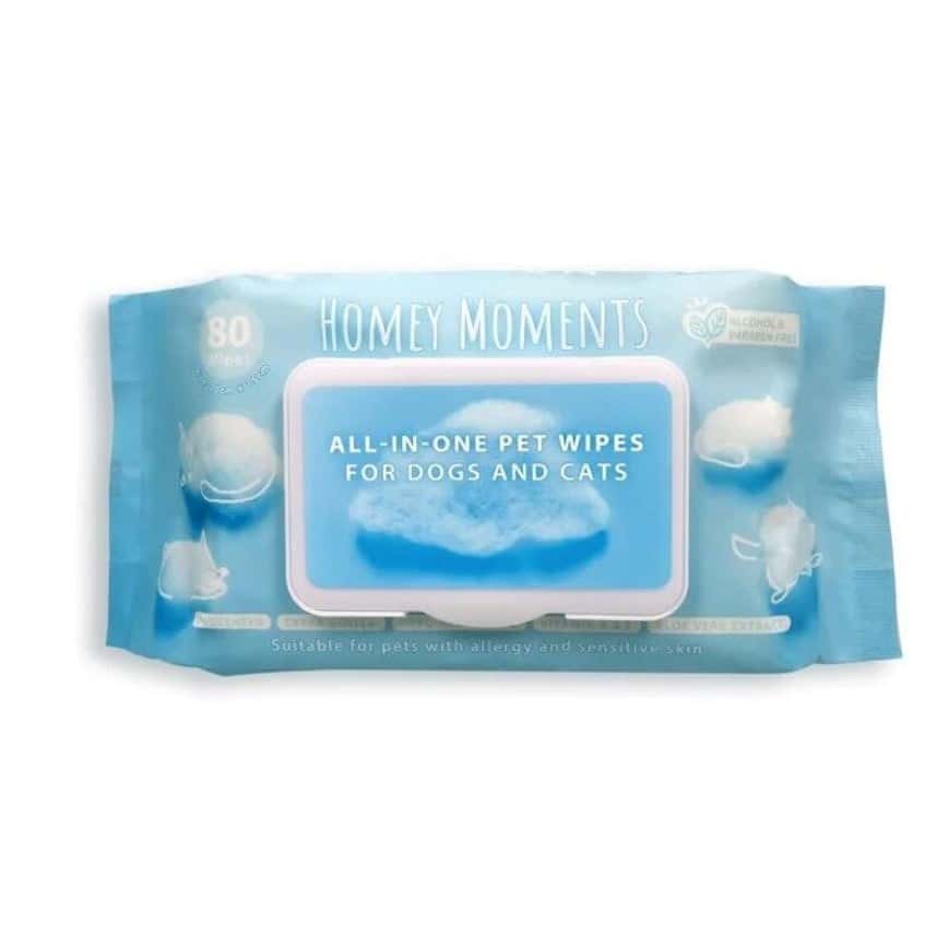 Homey Moments 低敏柔軟濕紙巾(80片裝) 15*20cm (人寵可用) (DCHMCAPW4580C) (圖片2)