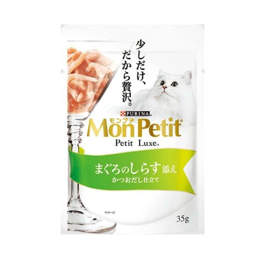 MonPetit 貓濕糧 Luxe 極尚料理包系列 吞拿魚及白飯魚 35g (NE12373268) (圖片2)