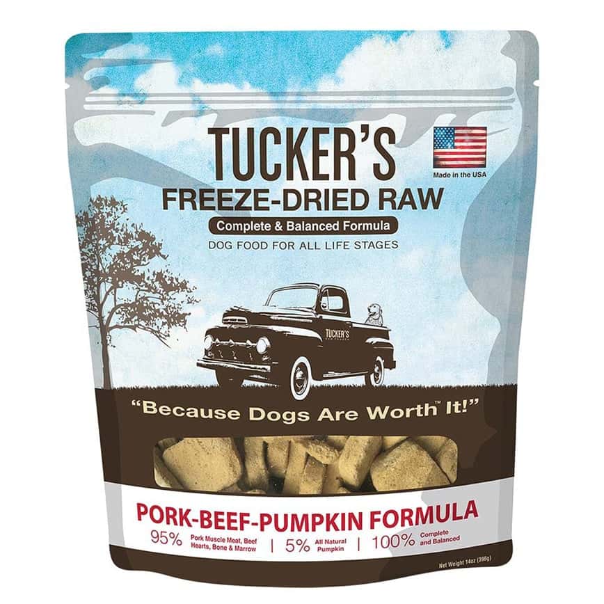 TUCKER'S 凍乾犬糧 豚+牛+南瓜配方 PORK-BEEF-PUMPKIN 14oz (圖片2)