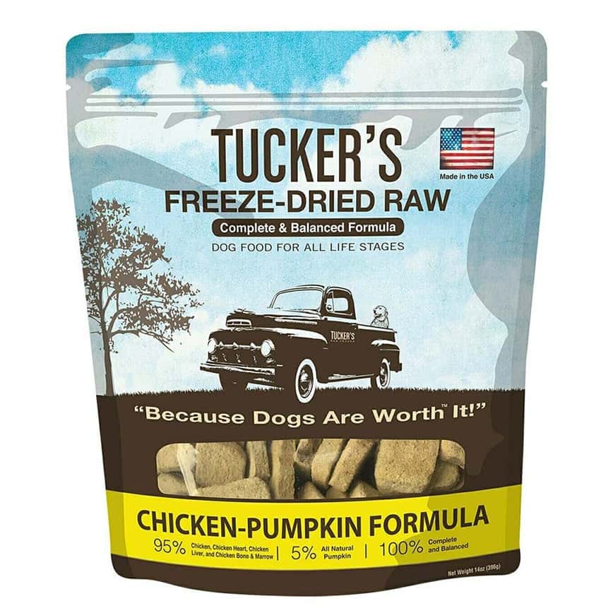 TUCKER'S 凍乾犬糧 雞+南瓜配方 CHICKEN-PUMPKIN 14oz (圖片2)