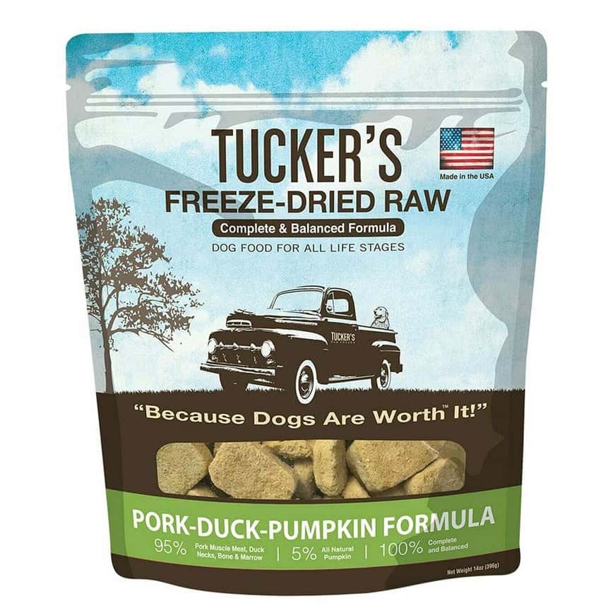 TUCKER'S 凍乾犬糧 豚+鴨+南瓜配方 PORK-DUCK-PUMPKIN 14oz (圖片2)