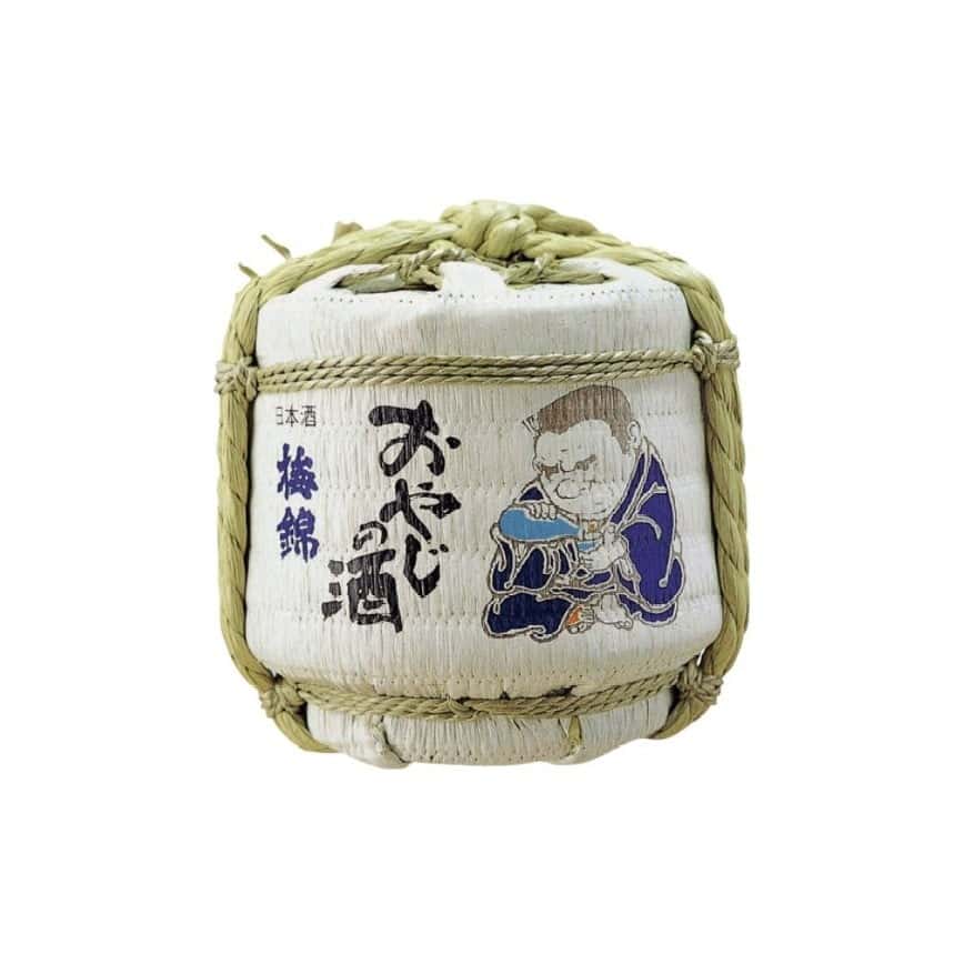 梅錦 おやじの酒 迷你菰樽 300ml (圖片2)