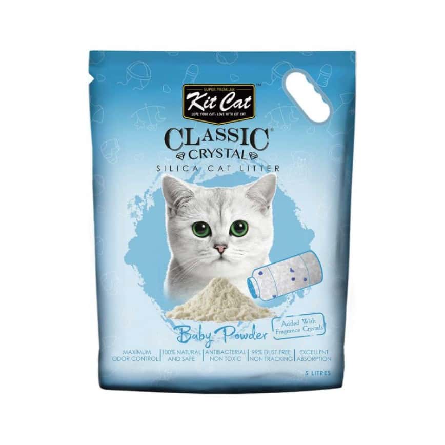 Kit Cat 天然 水晶貓砂 爽身粉味 5L (KC-102) (圖片2)