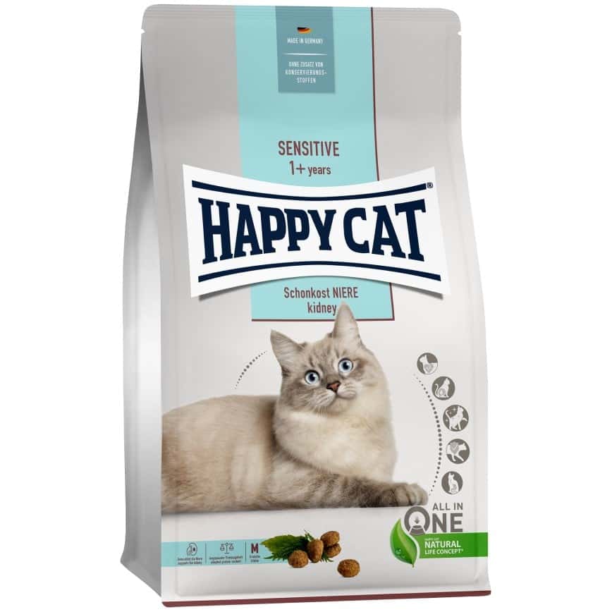 Happy Cat Sensitive系列 成貓糧 腎臟保健無麩質配方 300g (70606) (圖片2)