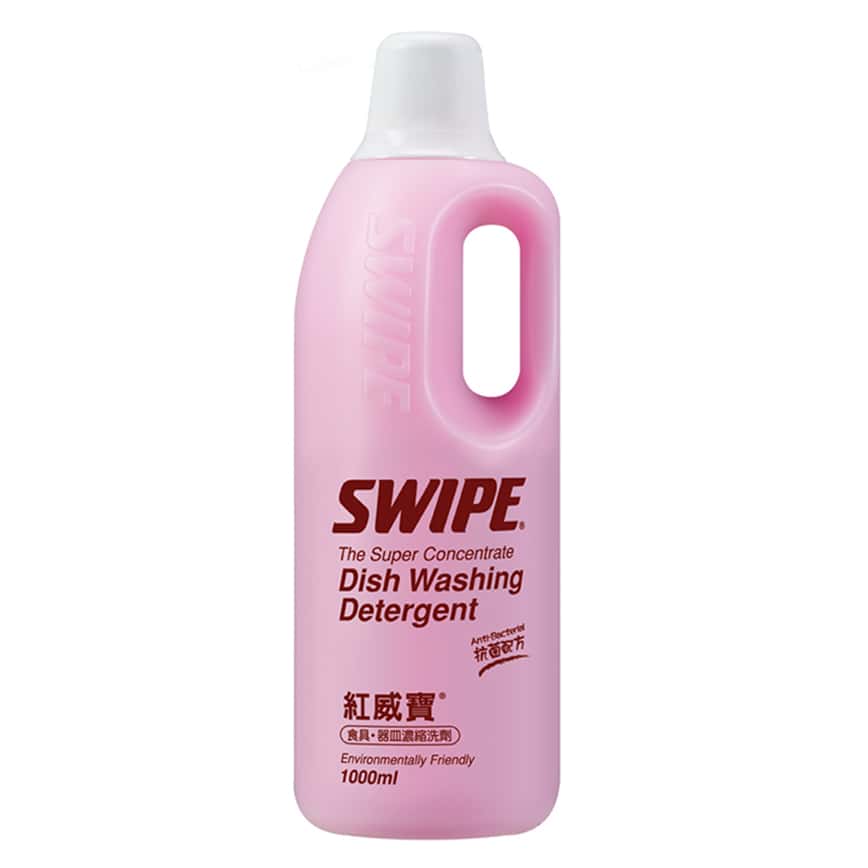 Swipe 紅威寶 食具器皿濃縮洗劑 補充裝 1000ml (SW020D) (10101001) (TBS) - 清貨優惠 (圖片2)