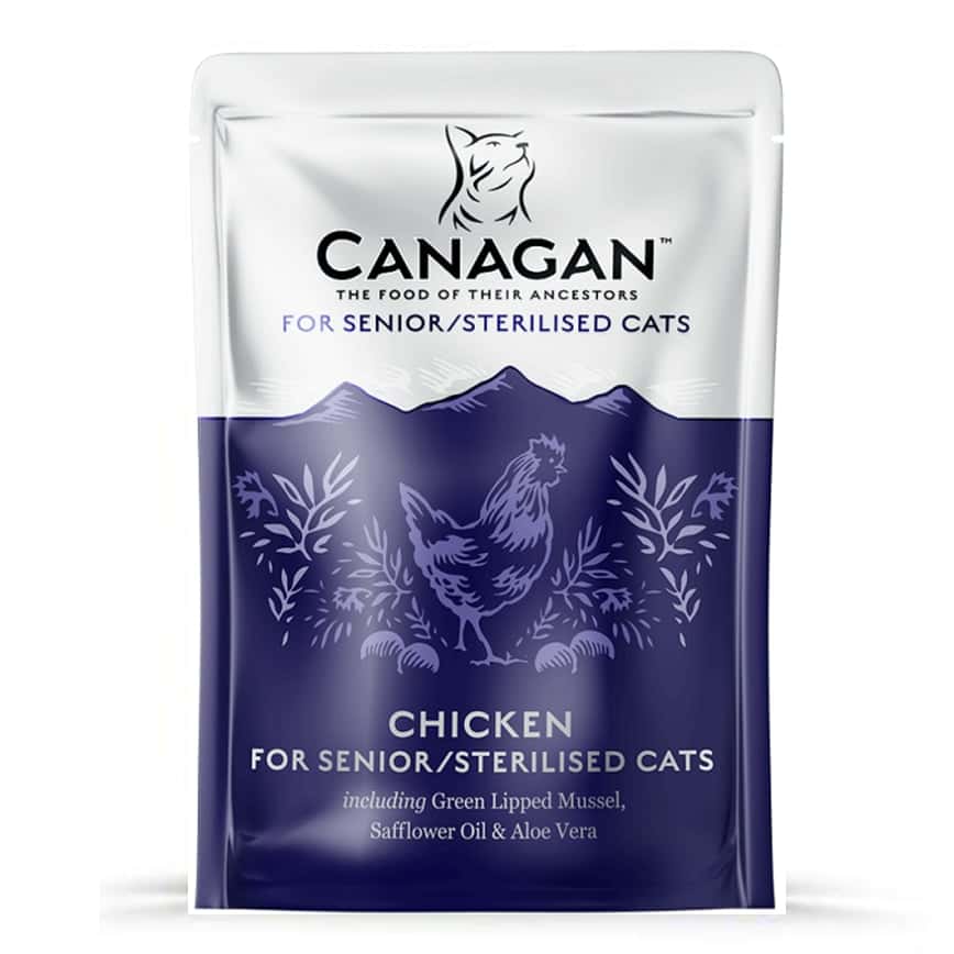 CANAGAN原之選 貓濕糧 老貓鮮肉滋味包 雞肉 85g (YLS) (圖片2)