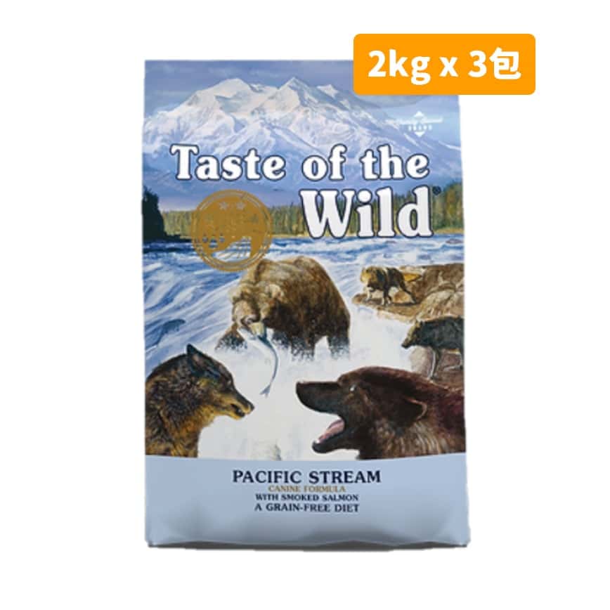 Taste of the Wild 狗糧 無穀物煙燻三文魚配方 (成犬糧 國際版) 5.6kg (90102386) 或 (3包2kg夾袋) (90101599) (圖片2)