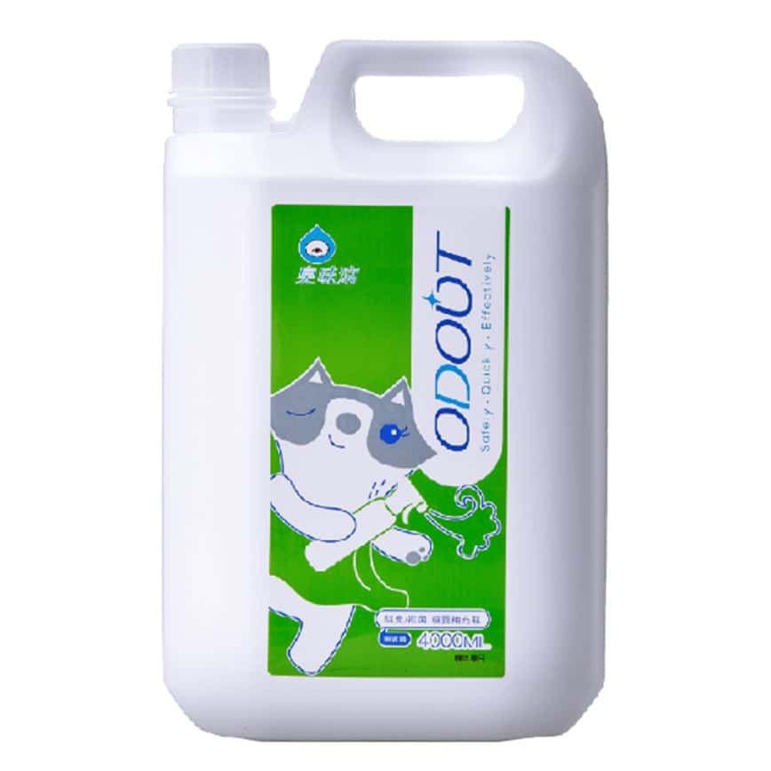 ODOUT臭味滾 除臭抑菌噴霧補充瓶 貓用 4L (91602379) (TBM) (圖片2)