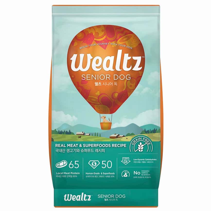 Wealtz 狗糧 中或高齡犬配方 鮮雞肉+超級食物食譜 1.2kg (圖片2)