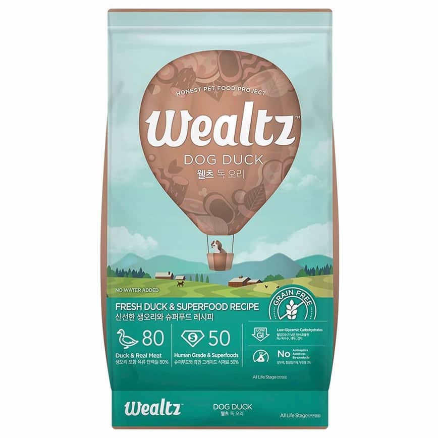 Wealtz 狗糧 全犬配方 鮮鴨肉+超級食物食譜 6kg (圖片2)