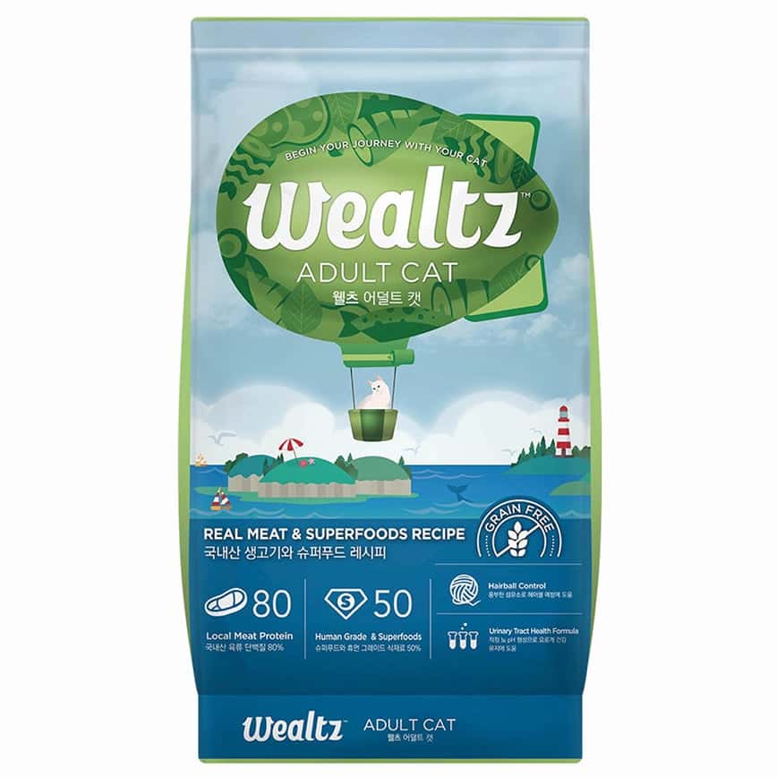 Wealtz 貓糧 成貓配方 鮮雞肉+超級食物食譜 1.2kg (WCA5243) (圖片2)