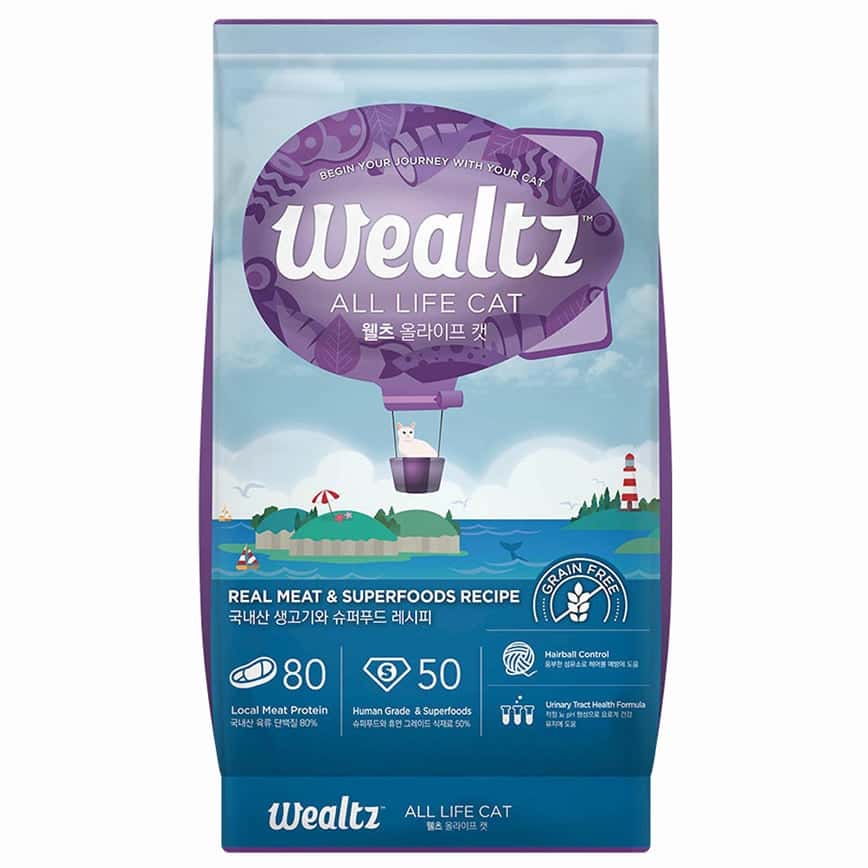 Wealtz 貓糧 全貓配方 鮮雞肉+超級食物食譜 2.1kg (WCAC6327) (圖片2)