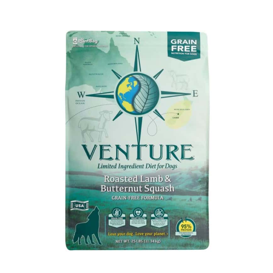 Earthborn Holistic Venture 低敏 單一動物蛋白全犬配方 澳紐羊+小南瓜 4lb (VLB04) (圖片2)