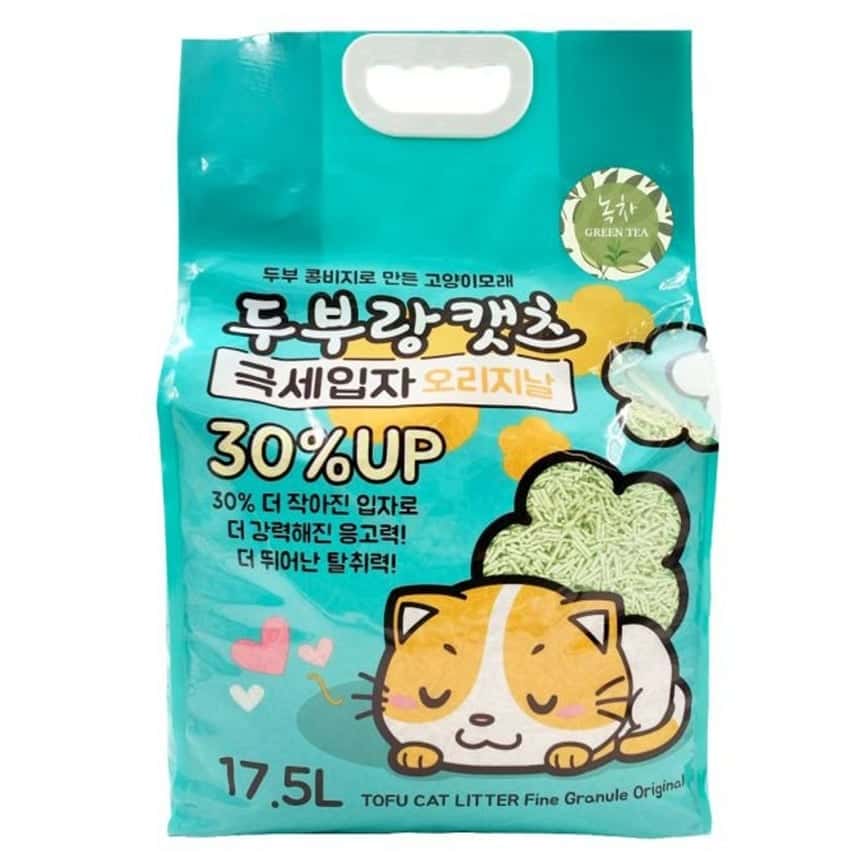 豆腐與貓 極幼條1.5mm 抹茶味 17.5L (CL-103) (圖片2)