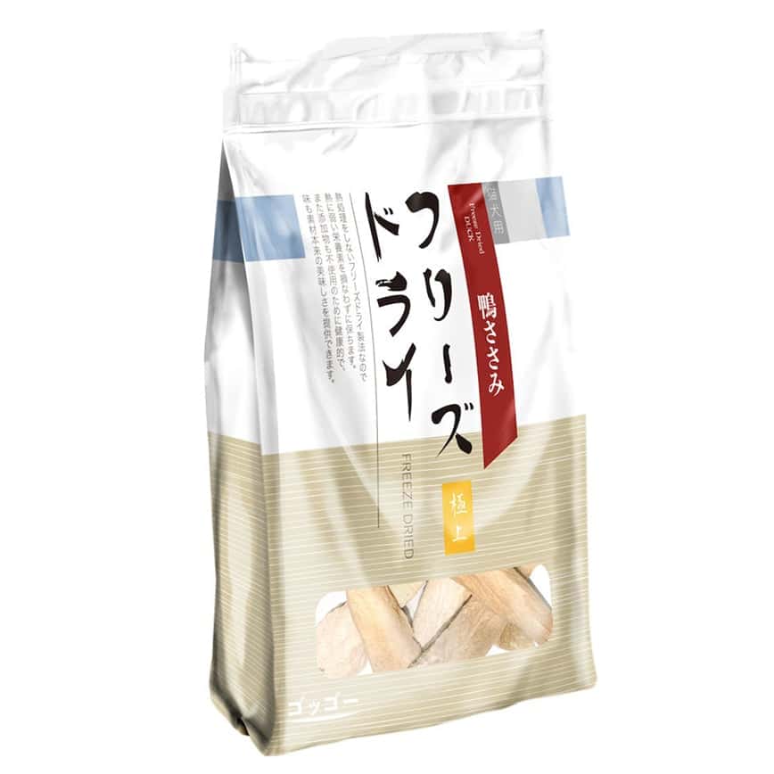 Goggo 貓狗零食 冷凍脫水小食 鴨胸肉 100g (GFD-D100) (圖片2)