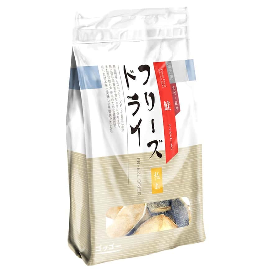 Goggo 貓狗零食 冷凍脫水小食 三文魚塊 50g (GFD-SC50) (圖片2)