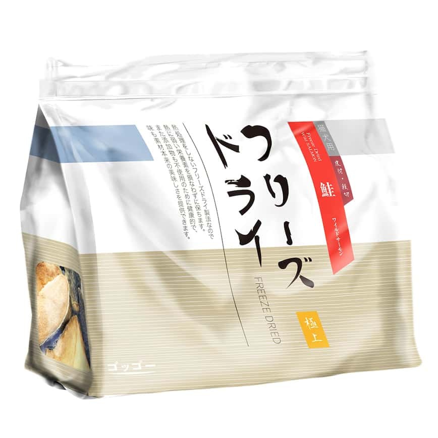 Goggo 貓狗零食 冷凍脫水小食 三文魚塊 200g (GFD-SC200) (圖片2)