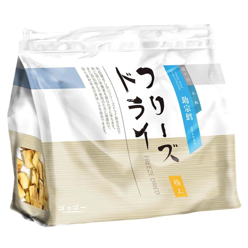 Goggo 貓狗零食 冷凍脫水小食 鱈魚粒 200g (GFD-P200) (圖片2)