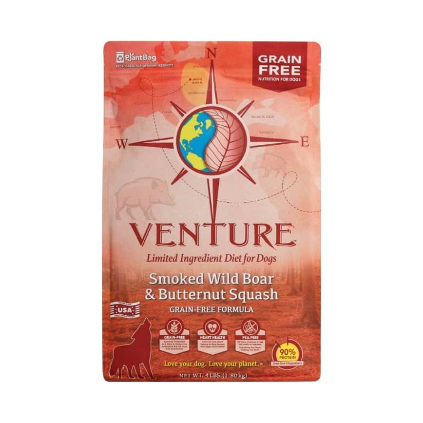 Earthborn Holistic Venture 低敏 單一動物蛋白全犬配方 野豬+小南瓜 25lb (VWB25) (圖片2)