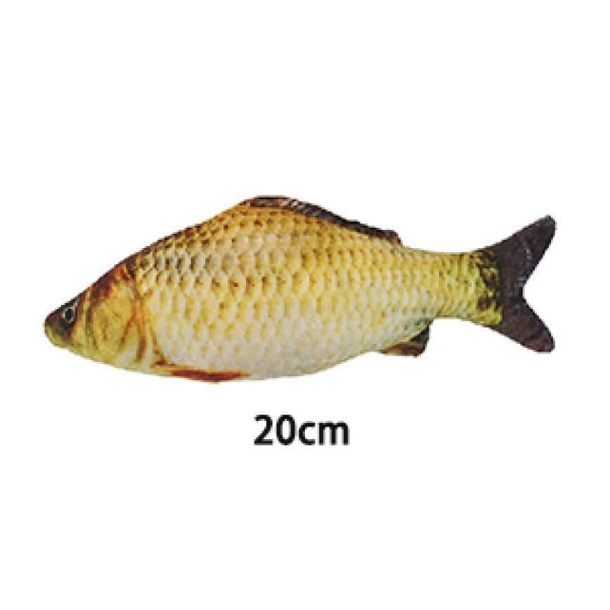 貓咪柔軟舒服抱枕玩具 鯽魚 小 - 開倉價優惠 (圖片2)