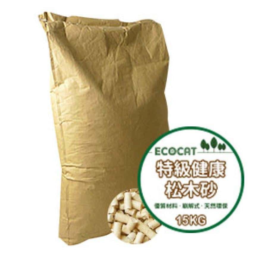 ECOCAT 特級健康環保崩解式松 木貓砂 15kg (圖片2)