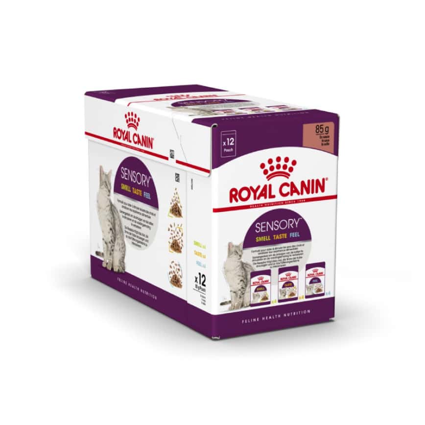 Royal Canin 法國皇家 貓濕糧 貓感系列 主食濕糧 (肉汁) SENSORY 混合裝(肉香鮮味各四包) 85g x 12 (3168300) (圖片2)